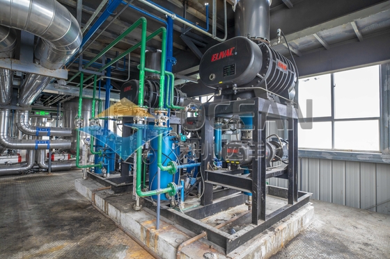 380V 3段階を精製し、処理するための電気食用油の植物