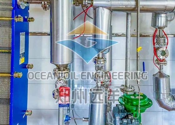 ISO9001 トウモロコシ胚芽油のための自動植物油精製プラント 304 500TPD