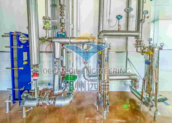 全自動食用油精製連続プラント三相小型機械 380V/440V