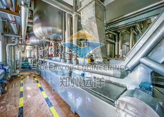 自動オイル製造所装置SS材料の水冷PLC制御