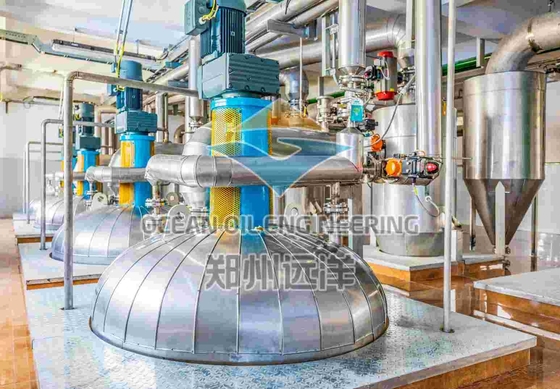茶種 食用油精製工場 連続3相 220V/380V 10-5000 TPD