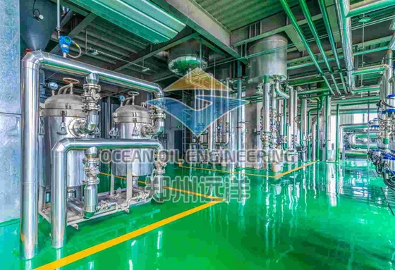 200 - 500TPD 石油生産能力のための食用油精製設備