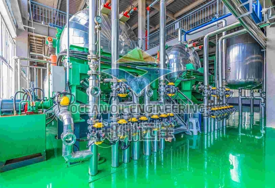 自動操作 物理石油精製工場 自動生産 500-1000T/D