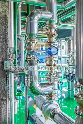 ISO9001 パーム油の乾燥断片化工場 品質の結果のためのフィルター面積40m2