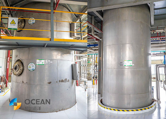 石油精製の装置によって特許を取られる技術のための物理的な脱酸の脱臭装置