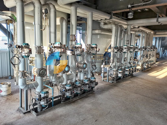 脱臭の食用のやし大豆油の精錬機械