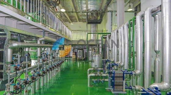 フル オートの大豆の原油の精製所植物の綿実の石油生産ライン