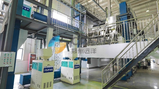 やし食用の曲がる石油精製所の工場生産ラインは技術の特許を取った