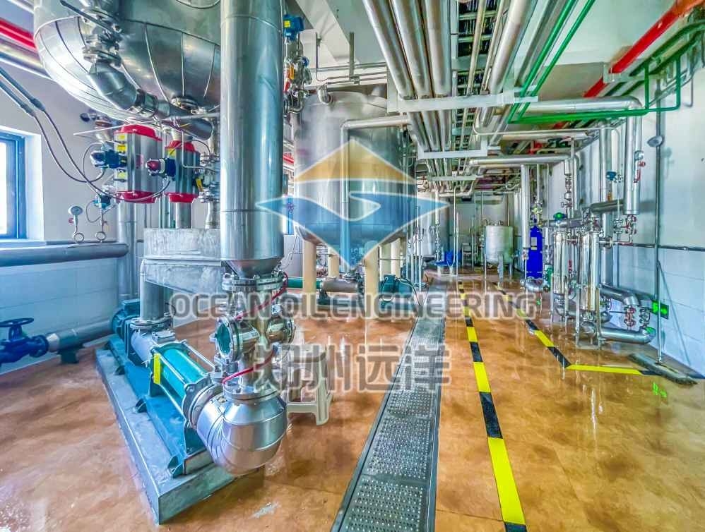 ステンレス鋼の設計で綿種油の生産のための冷凍圧縮装置